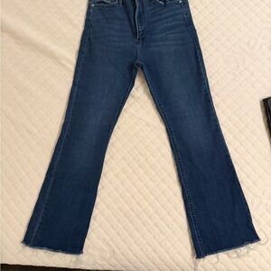 Just Black Dark Blue Flare Jeans